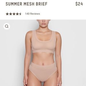 Bundle of 2 Skims Summer Mesh Brief